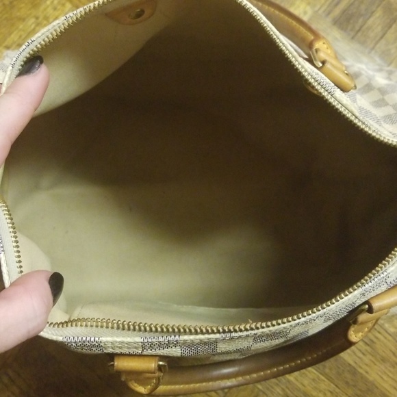 Louis Vuitton Speedy 35 in Damier Azure - Picture 3 of 7